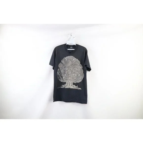 Vintage | Shirts | Vintage 9s Mens Medium Distressed Family Tree 